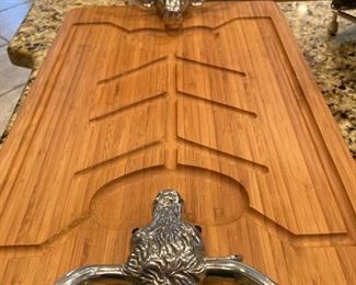 Longhorn cutting board