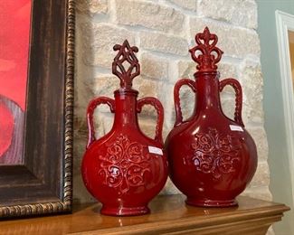 Red décor