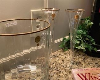 Ice bucket and flutes