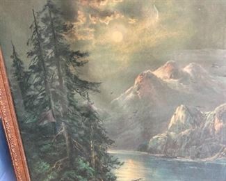 RA Fox was commissioned by major calendar companies and art print publishers to illustrate calendars, posters, postcards, picture puzzles, and various advertising materials.