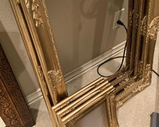 Gold toned frames