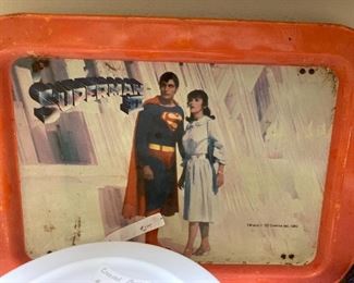 Superman tray