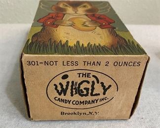 Additional photo of "The Wigly Candy Company Inc." bottom of box.