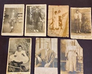 Real Photo Post Cards (RPPC) - African American Blacks, (Lot of 7) $30