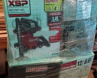 new in box craftsman shop vacs