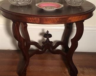 Mahogany Victorian Center Table