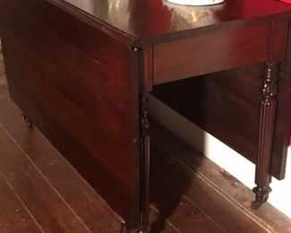 Federal Cherry Drop Leaf Table