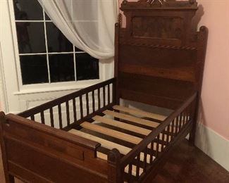 Victorian Eastlake Youth Bed