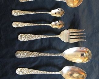 Misc. Repousse Sterling 