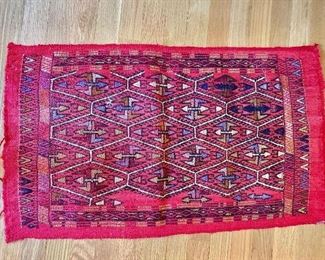 $60 - Prayer rug.  2 ft. 9 in. x 1 ft. 7 in.