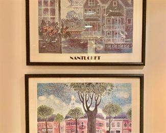 $30 each - Nantucket prints
