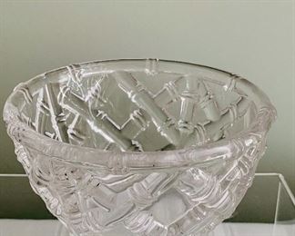 $35; Tiffany & Co. Crystal Bowl 4 in. (H) x 6 1/4 in. (diameter)