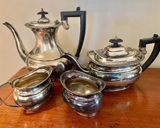 $150 Silver plate tea and coffee set