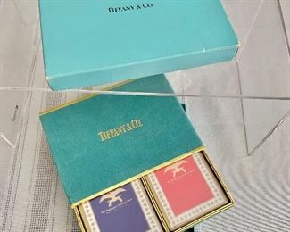 $20; Washington Antique Show cards NEW is Tiffany box.  