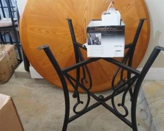 Dining table and chairs