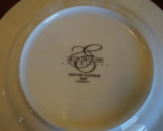 Epoch china - Century Platinum pattern
