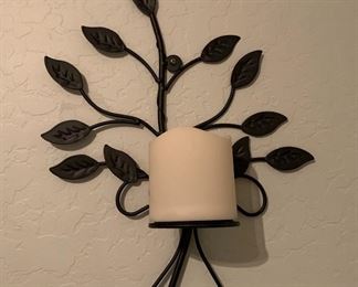 Candle Sconce Pair