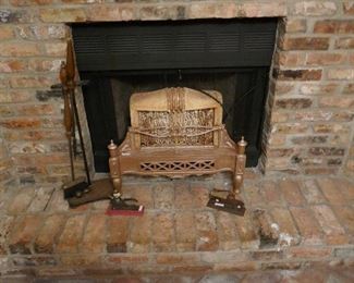 Vintage Fireplace 