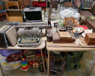 Old Typewriters and found treasures