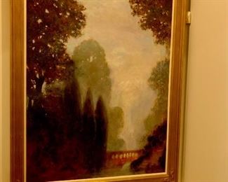 Oversized oil on canvas, 6β8β tall by 4β8β wide