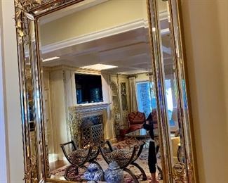 pair of matching ornate mirrors by LaBarge, 41” by 51”.....one has been SOLD & the other is available 