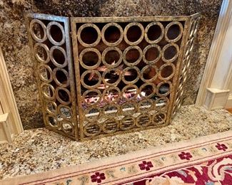Fireplace screen