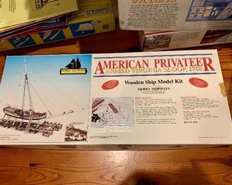 New in box boat model kit by Model Shipways