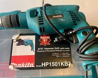 Makita 9/16" hammer drill