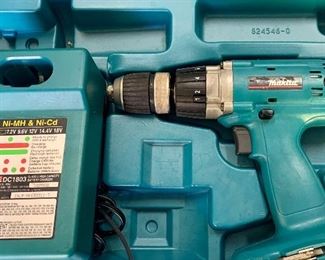 Makita battery powered drill