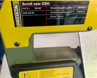 Proxxon Scroll saw DSH