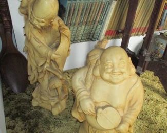 Vintage Asian Statues 