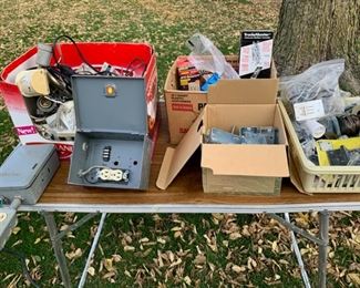 CLEARANCE  !  $4.00 NOW, WAS $20.00.............Large Electrical Lot (B151)