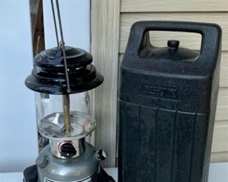 $20.00.............Coleman Camping Lantern with Case (B150)