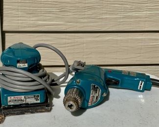 HALF OFF !  $15.00 NOW, WAS $30.00..............Makita Drill and Sander (B018)