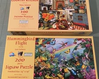 REDUCED!  $9.00 NOW, WAS $12.00..............Pair of Puzzles (B598)