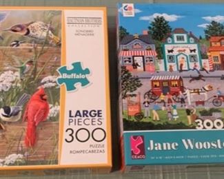 REDUCED!  $9.00 NOW, WAS $12.00..............Pair of Puzzles (B593)