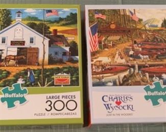 REDUCED!  $9.00 NOW, WAS $12.00..............Pair of Puzzles (B584)