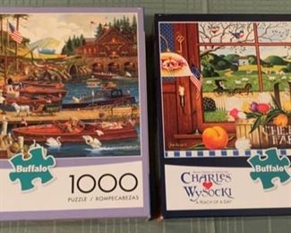 REDUCED!  $9.00 NOW, WAS $12.00..............Pair of Puzzles (B581)