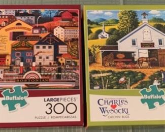 HALF OFF !  $6.00 NOW, WAS $12.00..............Pair of Puzzles (B583)