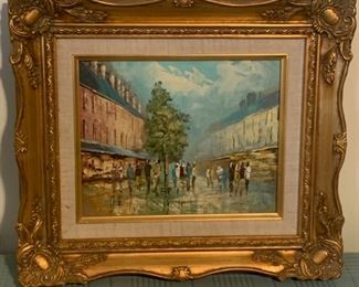 $200.00...............Signed Oil Painting 15 1/2" x 13 1/2" (B531)