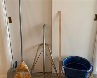 CLEARANCE  !  $3.00 NOW, WAS $12.00.............Broom, Clothes Rack and more (B501)