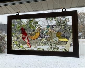 $25.00...........Stained Glass Birds 