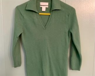 HALF OFF!  $10.00 NOW, WAS $20.00............Geneva Cashmere Sweater Size Small (S9)