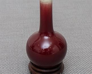 Chinese Porcelain Oxblood Vase