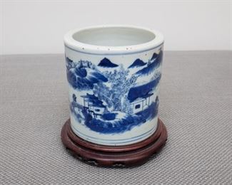 Chinese Porcelain Brush Pot