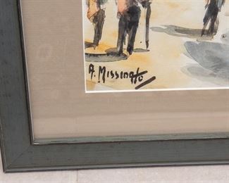 A. Missingto Watercolor of Italy