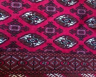 Oriental Hand Knotted Rug - Excellent Condition