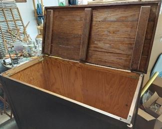Blanket Box open