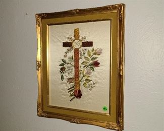 Embroidered Cross