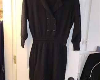 Vintage wool dress, Italy